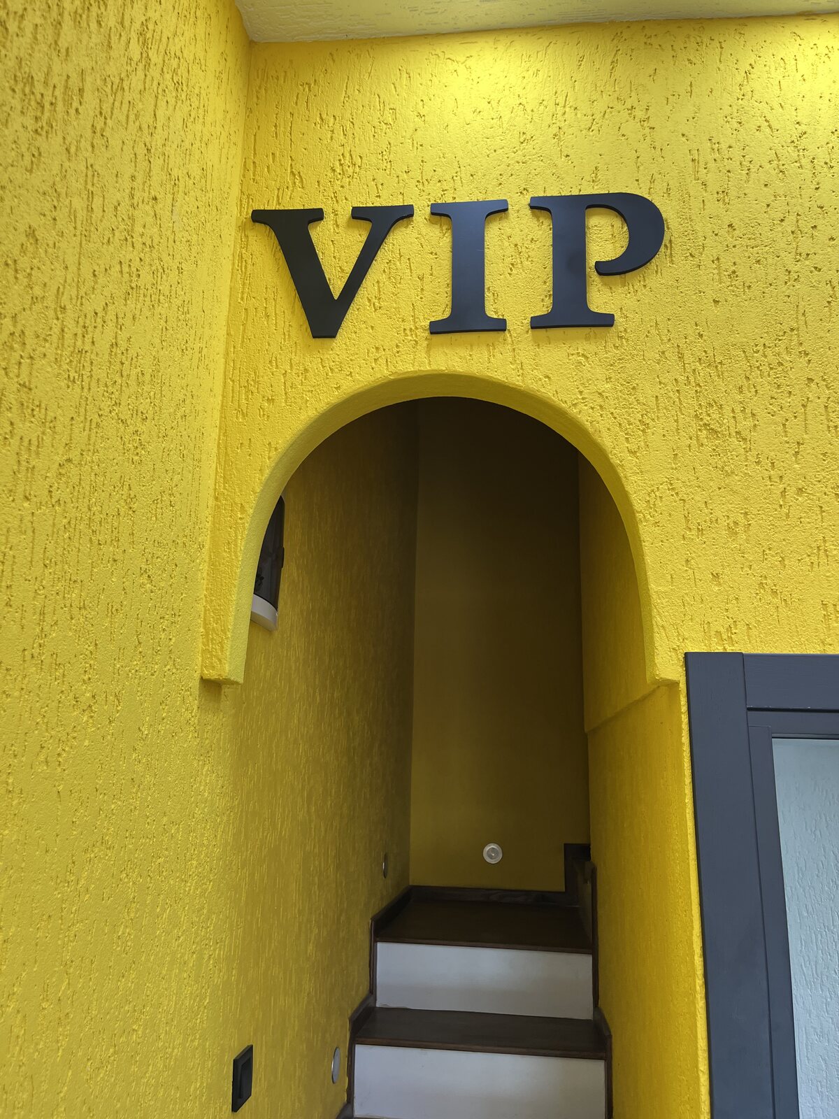 VIP salon girişi